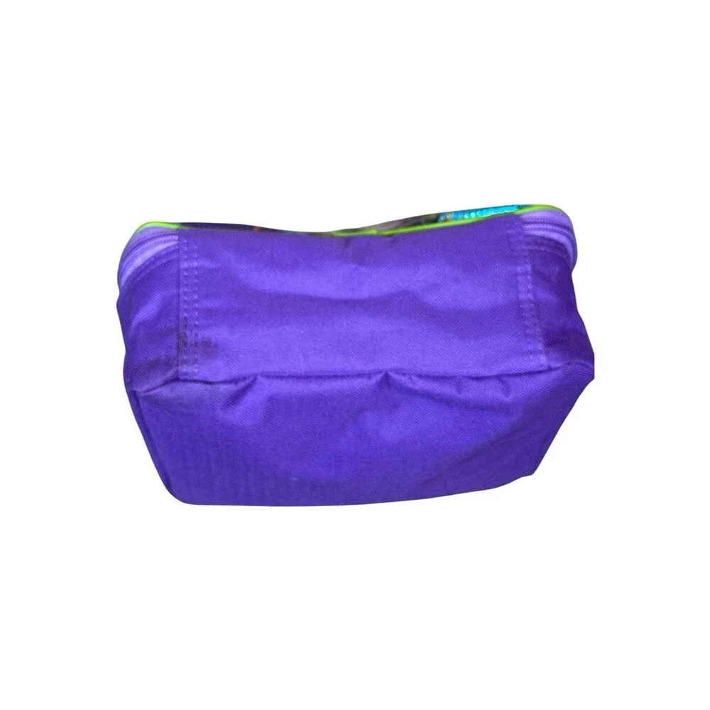 Vintage Lisa Frank Playful Kittens Holographic Cats Lunch Box Zip Canvas